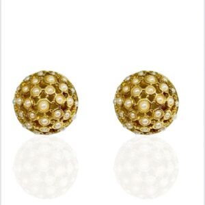 Brinco Botão Pérola